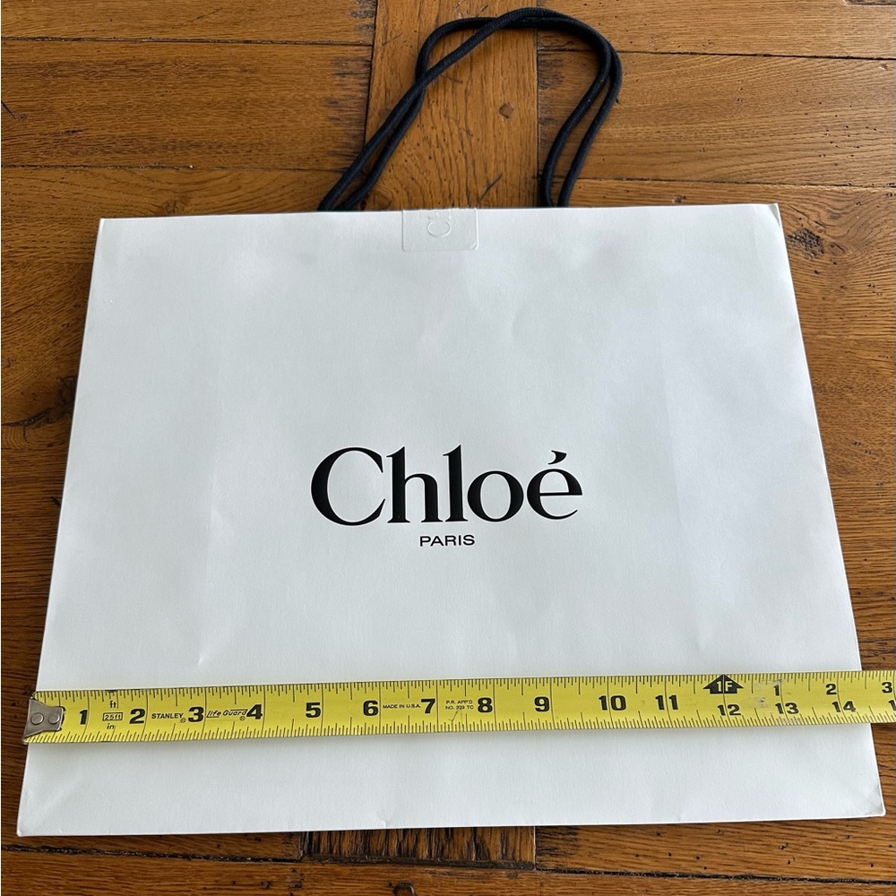 NEW Authentic CHLOE Paper Luxury Shopping Gift Bag
